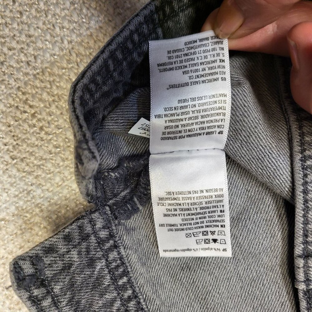 American Eagle Outfitters Womens Button-Down Denim Shirt Dress S/P NWT MSRP 79 - Picture 10 of 16